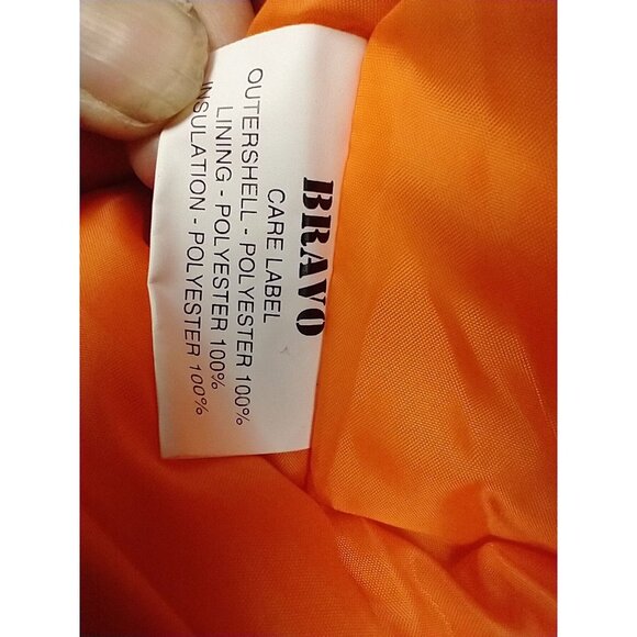 NWoT Bravo Series By Burks Bay Black NRA Black Flight Bomber Jacket Mens XXL - Picture 4 of 7